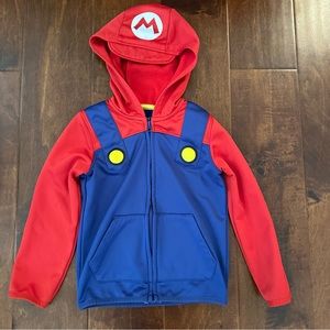 Super Mario hoodie jumping beans 4  costume collectible fleece